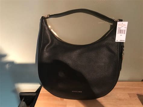 NWT MICHAEL Kors Lydia Leather Large Shoulder HOBO Bag 